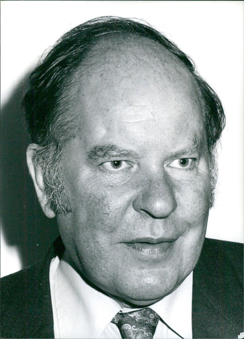 British Politician Reginald Prentice, M.P. - Vintage Photograph