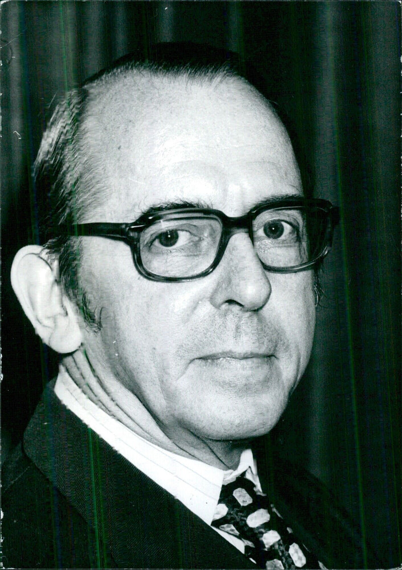 British Diplomat Sir Alan Campbell - Vintage Photograph