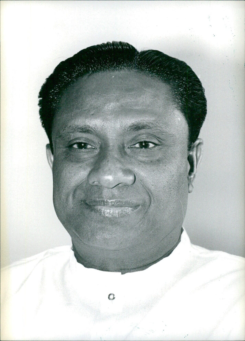 RANASINGHE PREMADASA, Prime Minister of Sri Lanka - Vintage Photograph