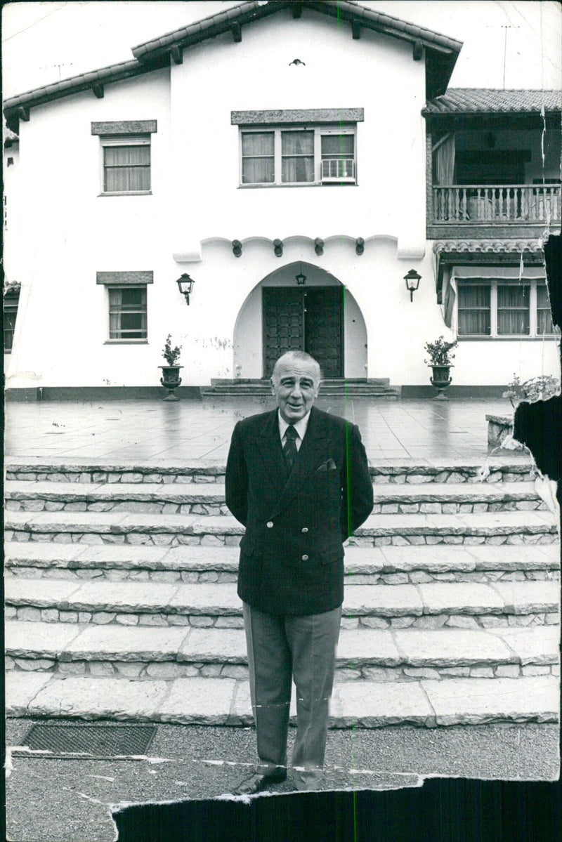 General Leandro Enrique Anaya, Commander-in-Chief of the Argentinean Army - Vintage Photograph