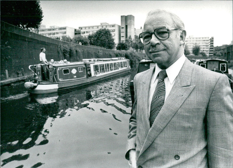 Sir Frank Price, Chairman of the British Waterways Board - Vintage Photograph