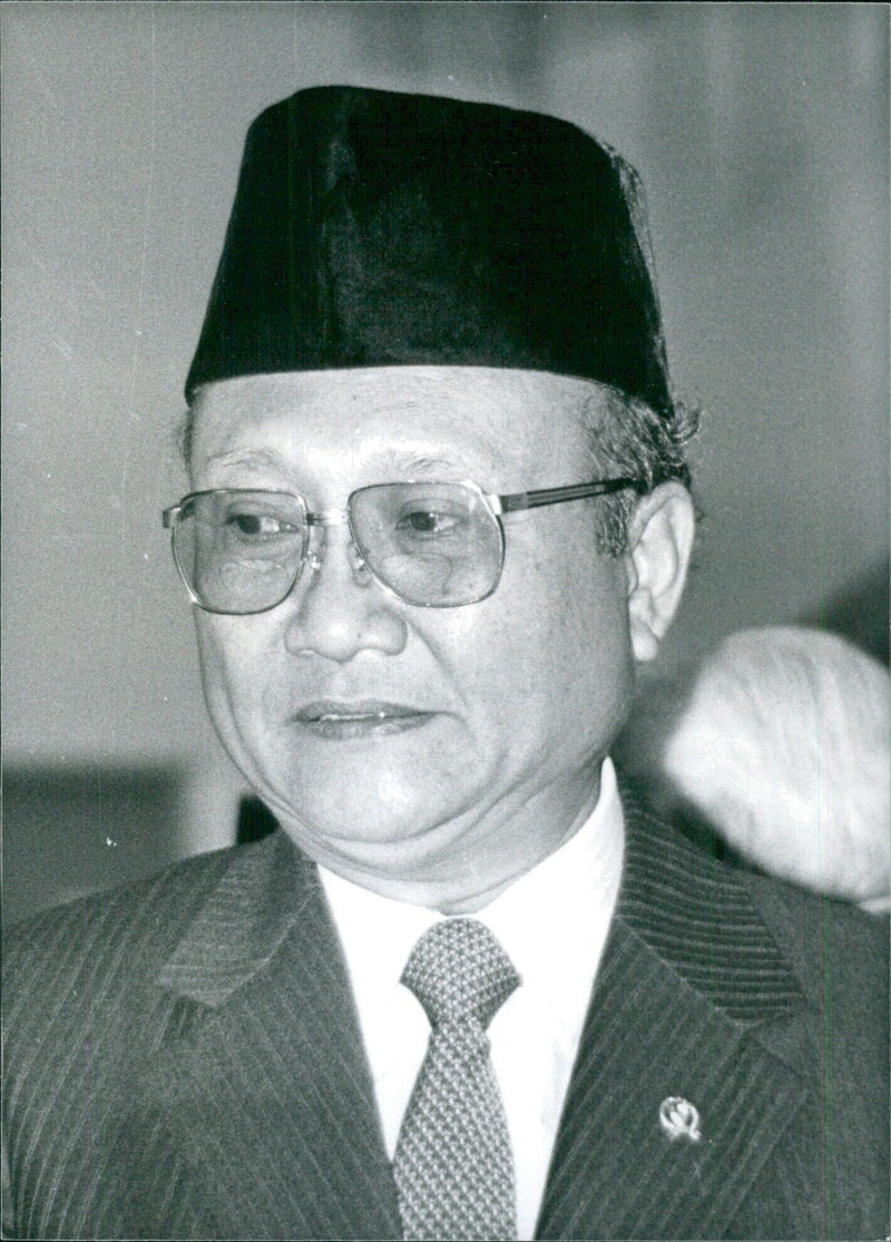 Indonesian Politicians: RADIUS PRAWIRO - Vintage Photograph