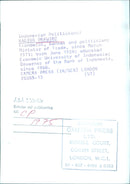 Indonesian Politician RADIUS PRAWIRO - Vintage Photograph