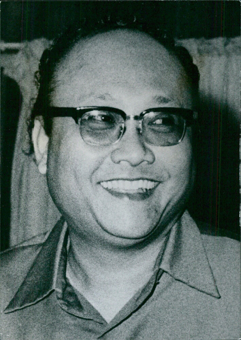 Indonesian Politician RADIUS PRAWIRO - Vintage Photograph