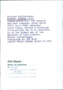 British Politician Michael Ancram, M.P. - Vintage Photograph