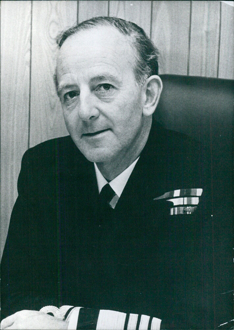 7 NATO Chiefs: ADMIRAL SIR EDWARD ASHMORE - Vintage Photograph