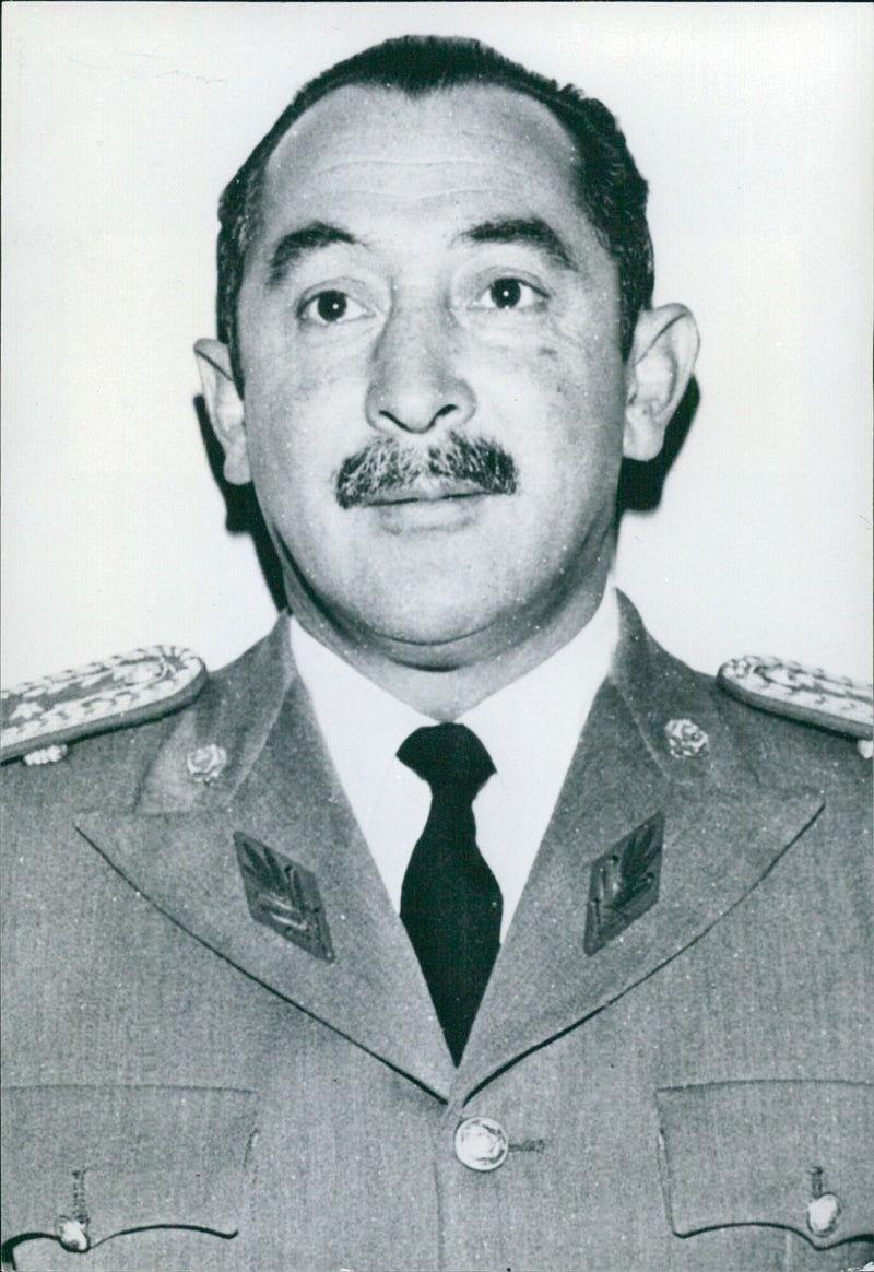 BRIGADIER-GENERAL CARLOS ASANZA Secretary-General of Ecuador's Public Administration - Vintage Photograph