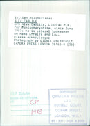 ALEX CARLILE OPS - Vintage Photograph