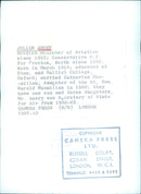 JULIAN AMERY British Minister of Aviation since 1962 - Vintage Photograph