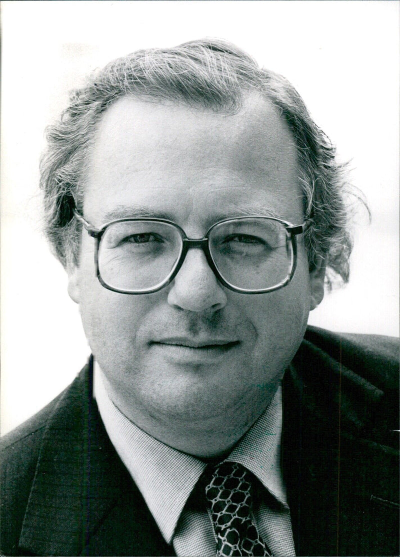 British Politician David Ashby, M.P. - Vintage Photograph