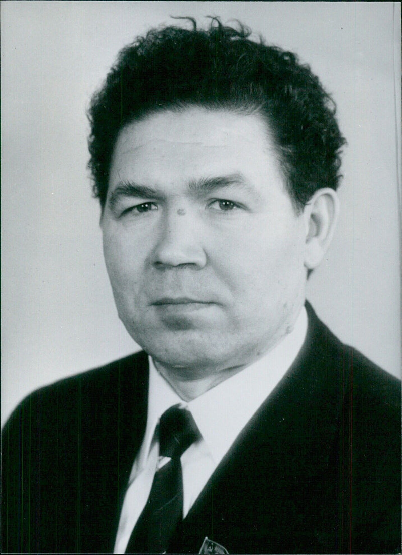 Leonid P. Prokopyev - Chairman of the Council of Ministers of the Chuvash Autonomous Soviet Socialist Republic - Vintage Photograph