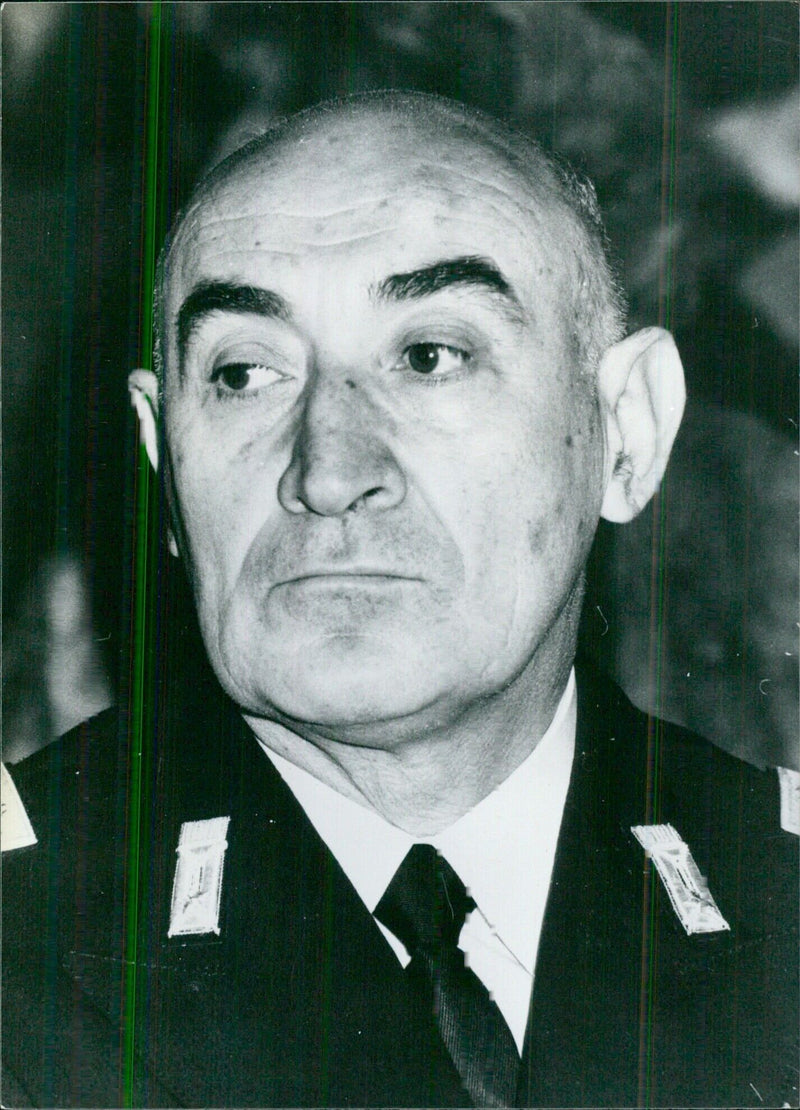 Italian Service Chiefs: Gen. GIUSEPPE CAPPUZZO OPS - Vintage Photograph