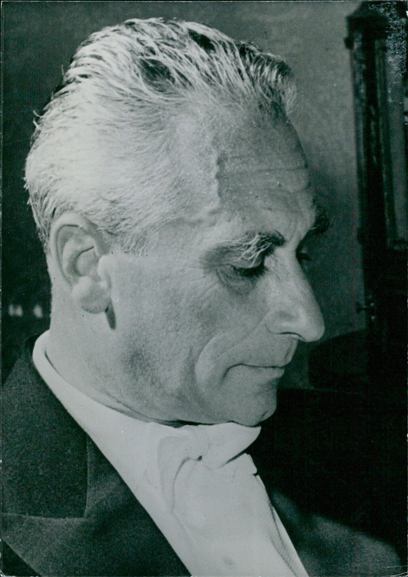 Czechoslovak Conductors: KAREL ANCERL GEVhunto - Vintage Photograph