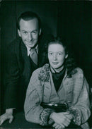 ODLUST JULIAN AMERY, M.P. WITH HIS WIFE - Vintage Photograph