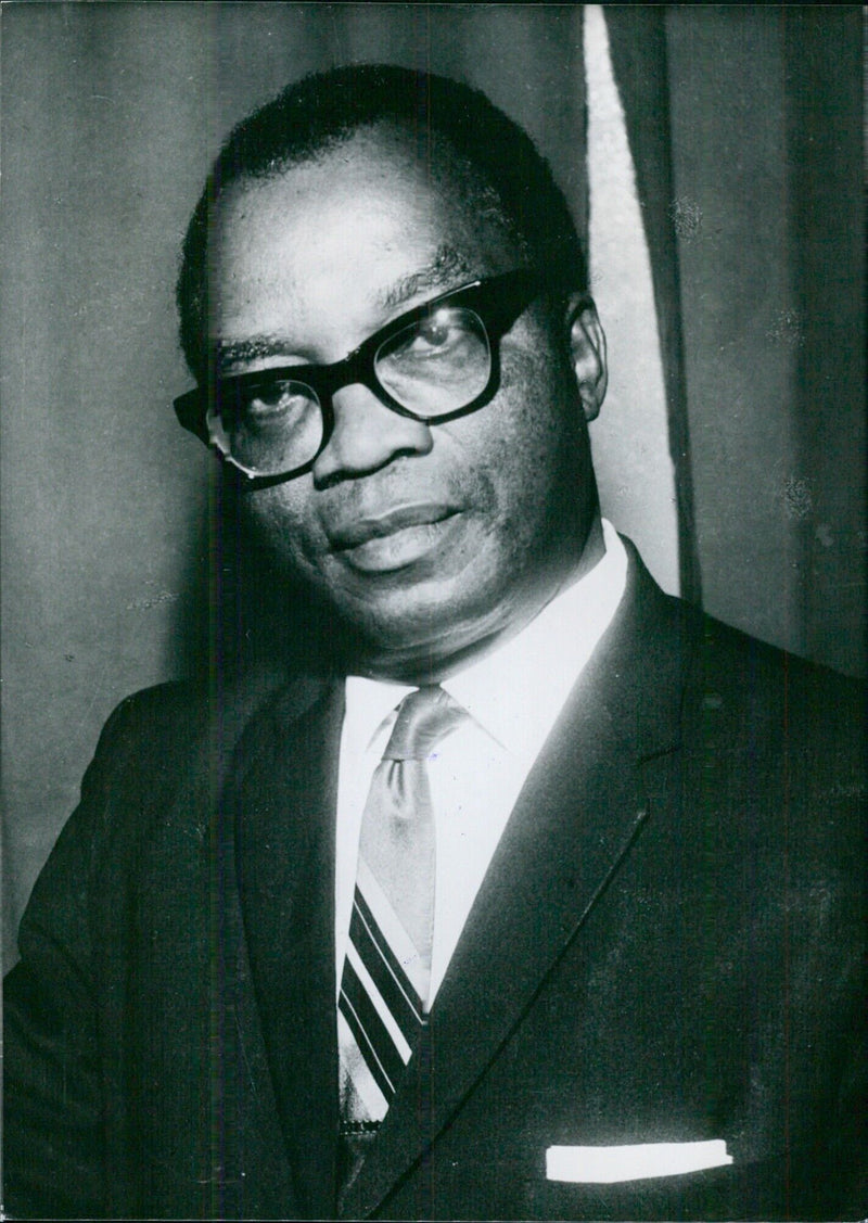 DR. OKOI ARIKPO Federal Commissioner for External Affairs - Vintage Photograph