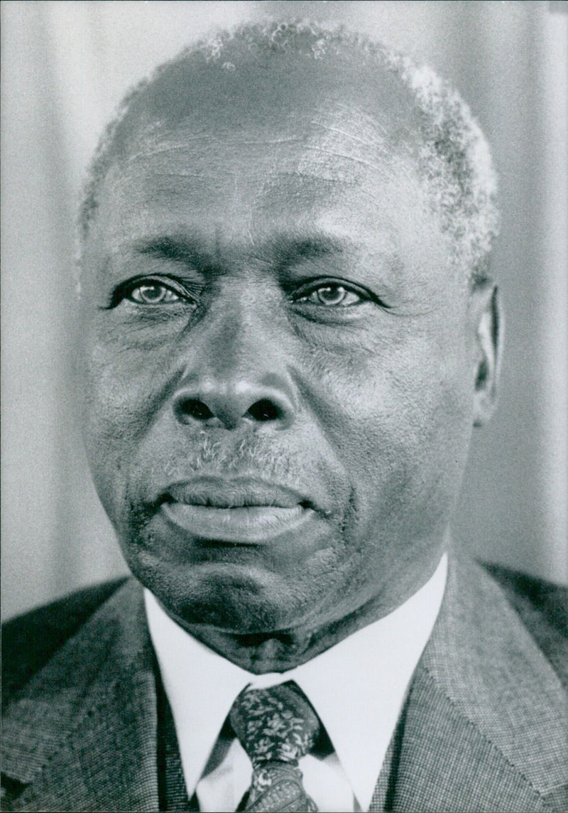 Daniel Arap Moi, President of Kenya and Chairman of the OAU - Vintage Photograph