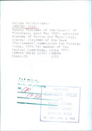 Polish Politician Tadeusz Pyka - Vintage Photograph