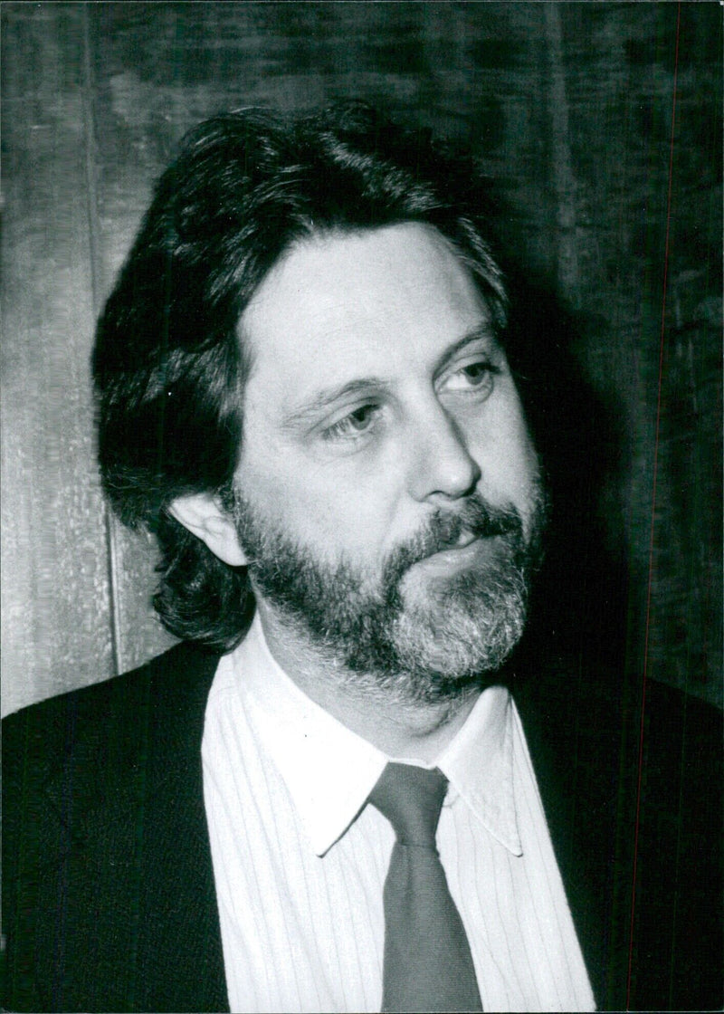 British Film Producer David Puttnam - Vintage Photograph