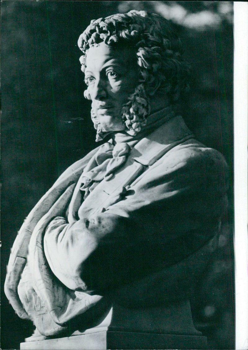 Historic Portrait: Alexander Pushkin - Vintage Photograph