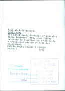 Turkish Politicians - Vintage Photograph