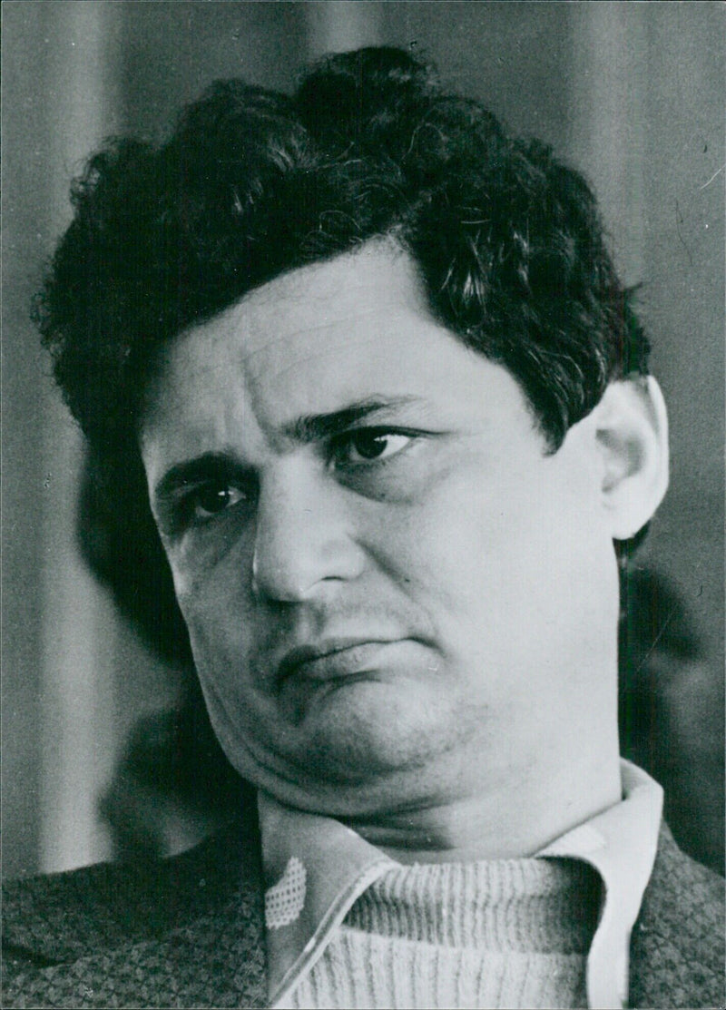 Yoram Ardor, Israel's Minister of Finance - Vintage Photograph