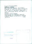 French Politicians - Vintage Photograph