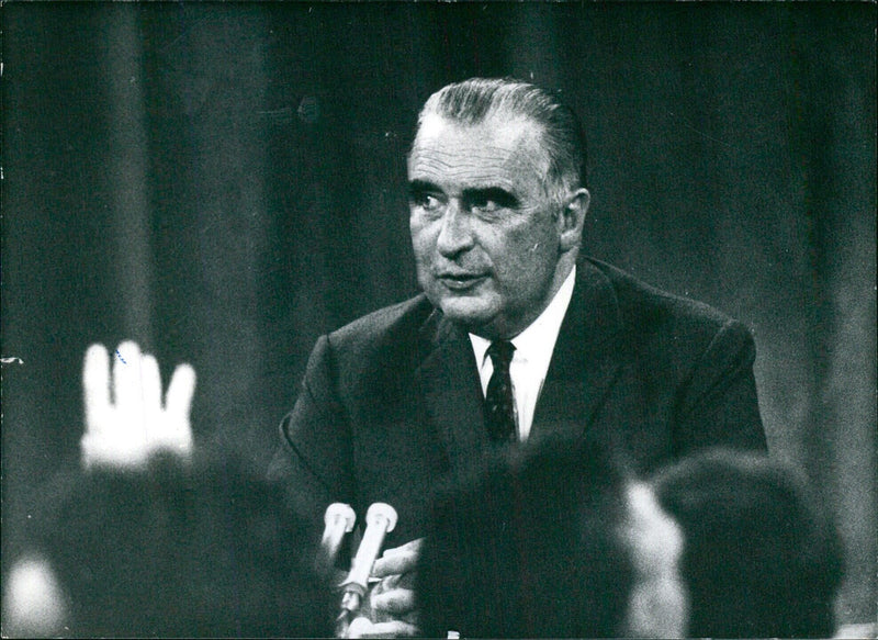 President Georges Pompidou - Vintage Photograph