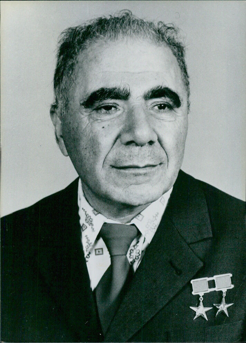 Victor Amazespovich Ambartsumyan, President of the Academy of Sciences of the Armenian SSR - Vintage Photograph