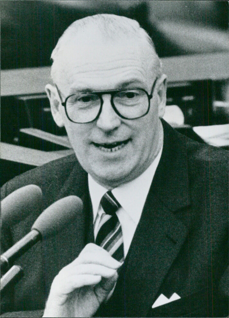 West German Politicians: DIETER POSSER - Vintage Photograph