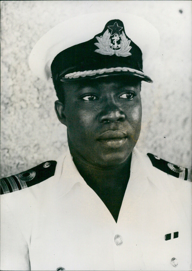 Ghanaian Service Chiefs: COMMANDER J.K. AMEDUME - Vintage Photograph