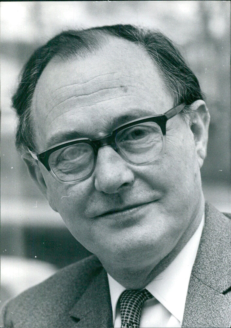 Raymond Potter, Chairman of the Halifax Building Society - Vintage Photograph