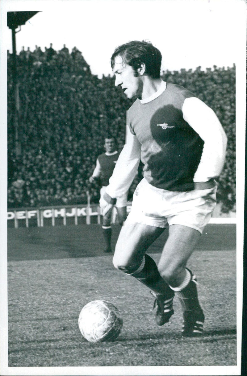 George Armstrong, Arsenal Footballer - Vintage Photograph