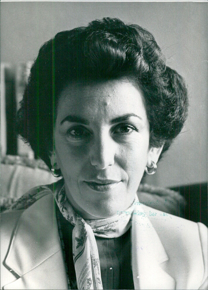 Edwina Currie, Conservative M.P. for Derbyshire South - Vintage Photograph