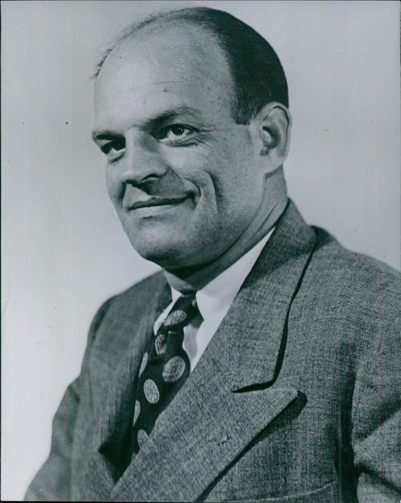 JOSEPE CURRAN, President of the National Maritime Union of America - Vintage Photograph