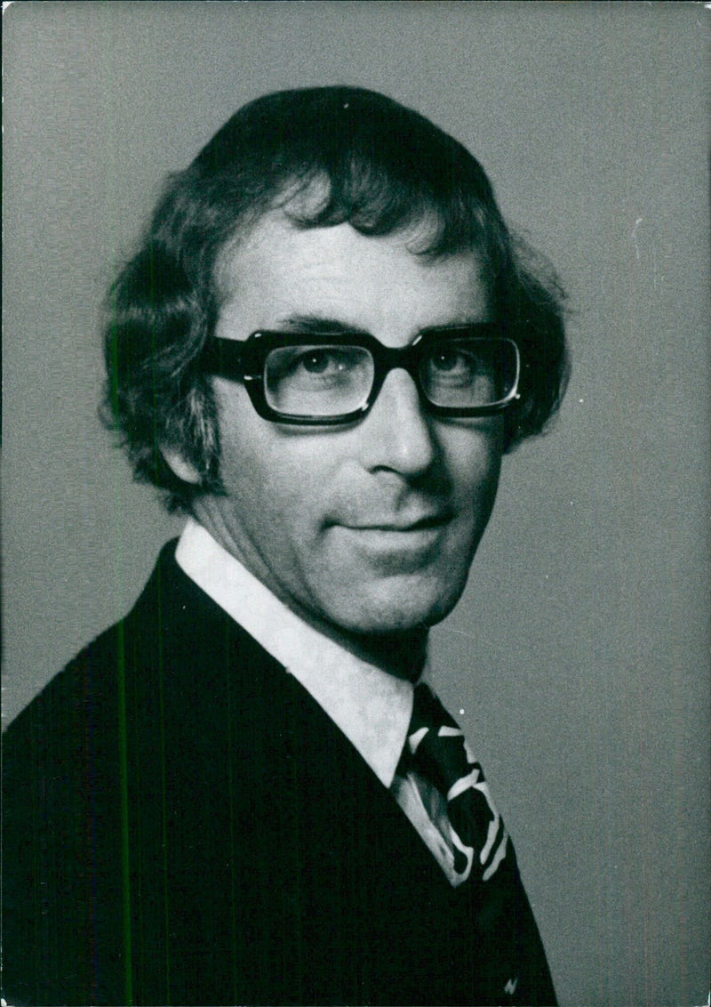 MARTYN CUFF, British writer and Director of the National Book League - Vintage Photograph