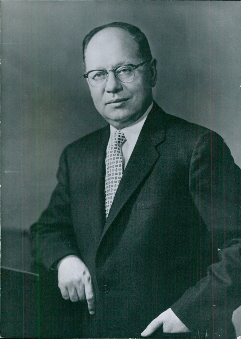 SENATOR CARL T. CURTIS - Vintage Photograph