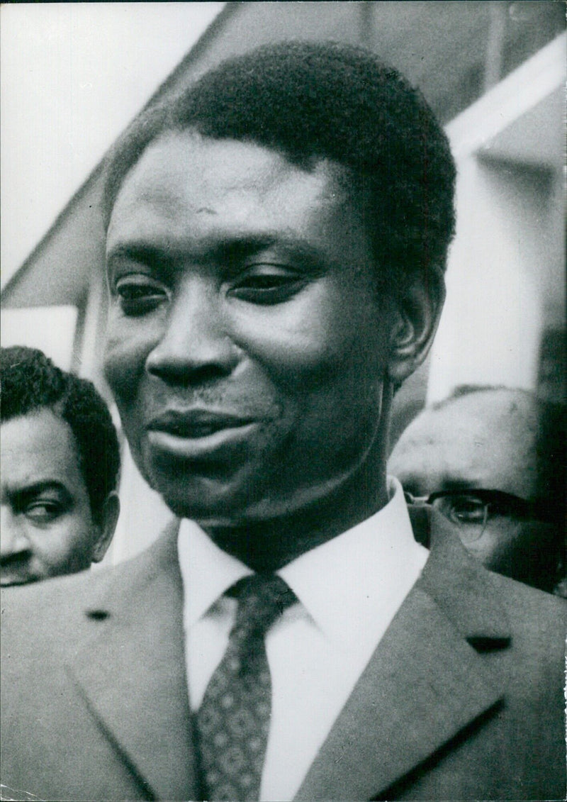 Ghanaian Politicians: G. D. AMPAW Minister of Health in Prime Minister Kofi Busia's Government since 1969. - Vintage Photograph