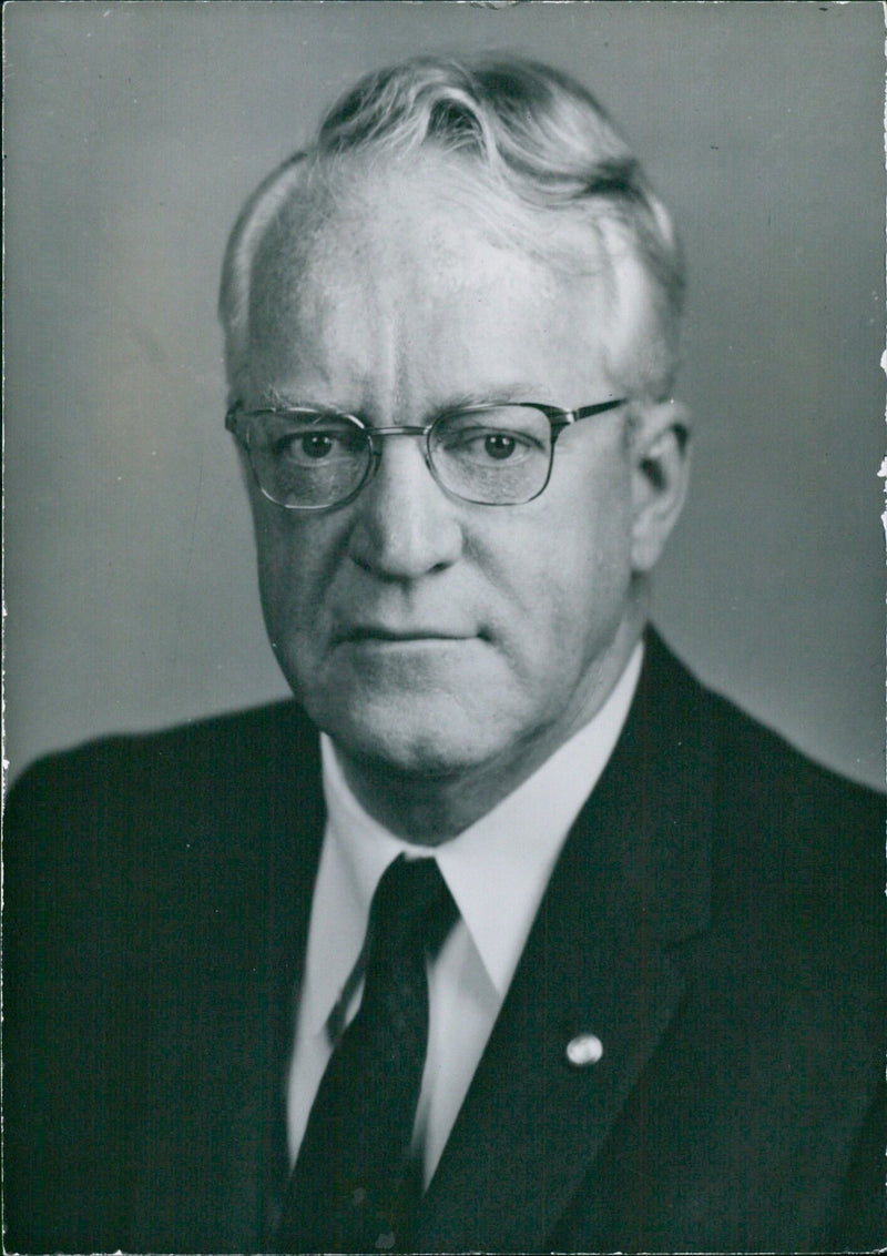 ARTHUR M. ANDERSON, Treasurer of the Export-Import Bank - Vintage Photograph