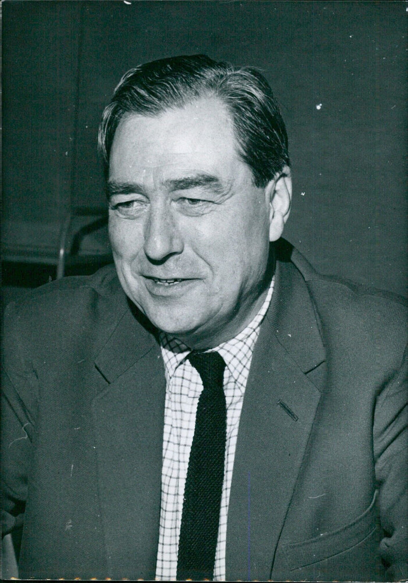 JOHN ARLOTT - Broadcaster and Writer - Vintage Photograph