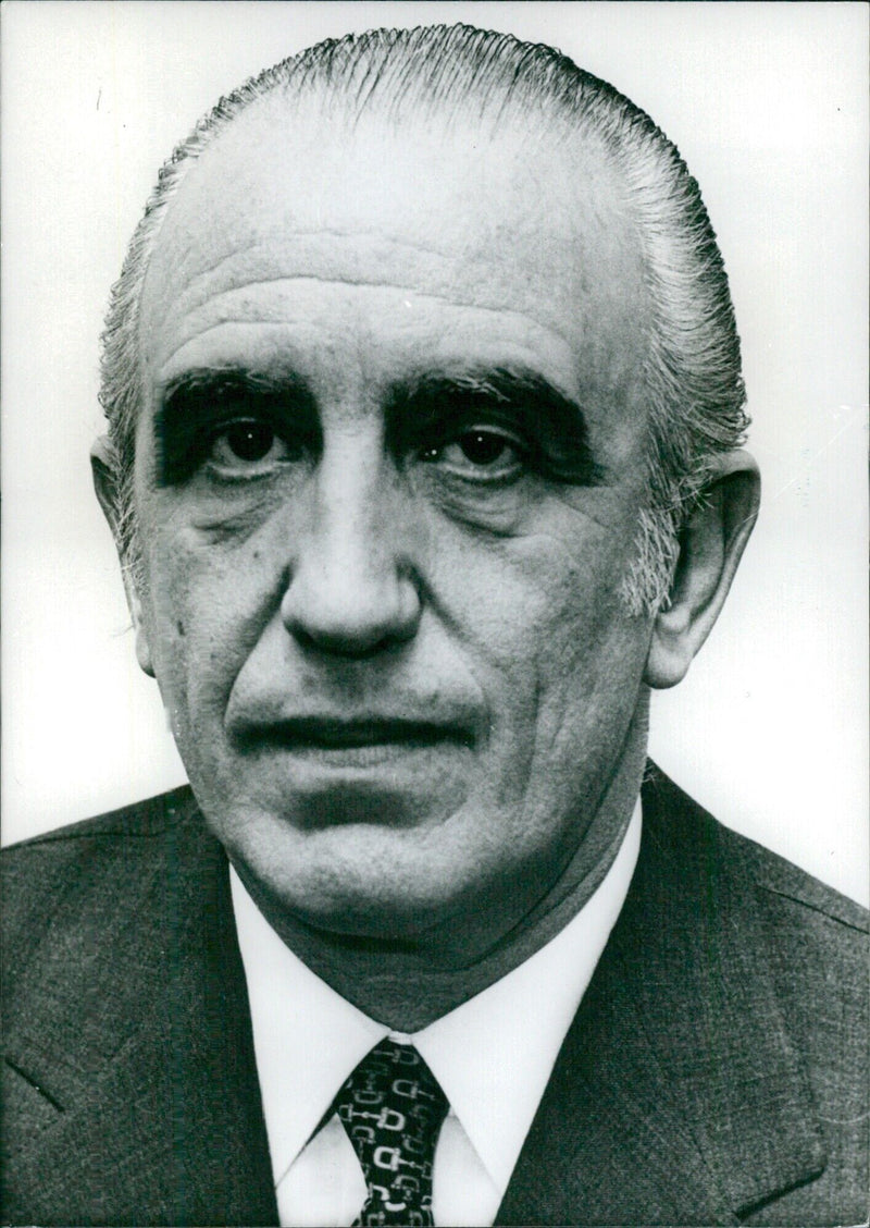 EUGENIO PLAJA, Italy's Permanent Representative to the United Nations - Vintage Photograph