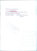 F.S. ARKHURST, Ghanaian Representative to the United Nations General Assembly - Vintage Photograph