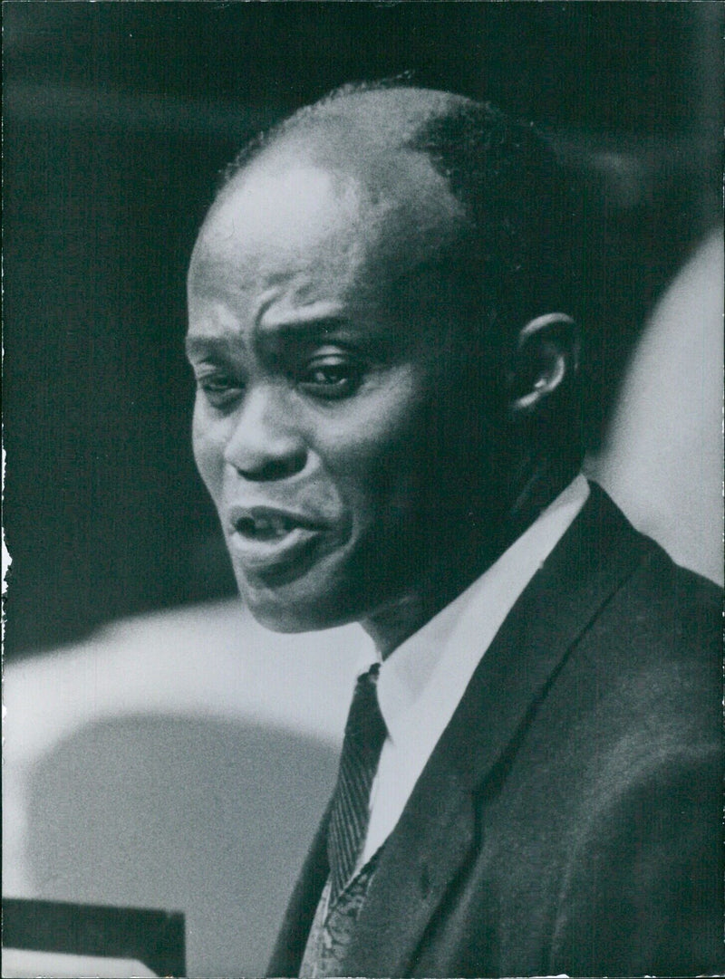 F.S. ARKHURST, Ghanaian Representative to the United Nations General Assembly - Vintage Photograph