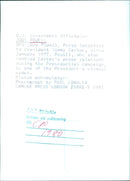 JODY POWELL OPS - Vintage Photograph