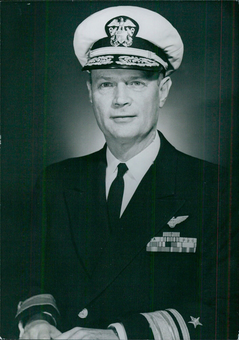 U.S. Service Chief Rear Admiral Walter L. Curtis, Jr. - Vintage Photograph