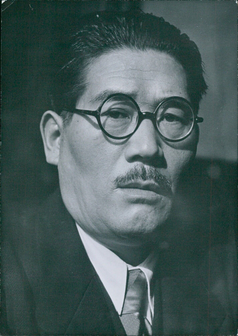 Japanese Politician Inejiro Asanoma - Vintage Photograph