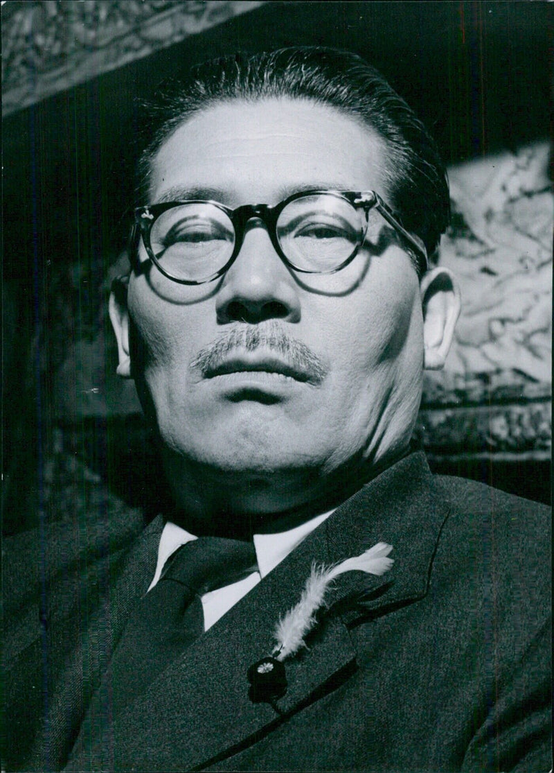 Japanese Politician Inejiro Asanuma - Vintage Photograph