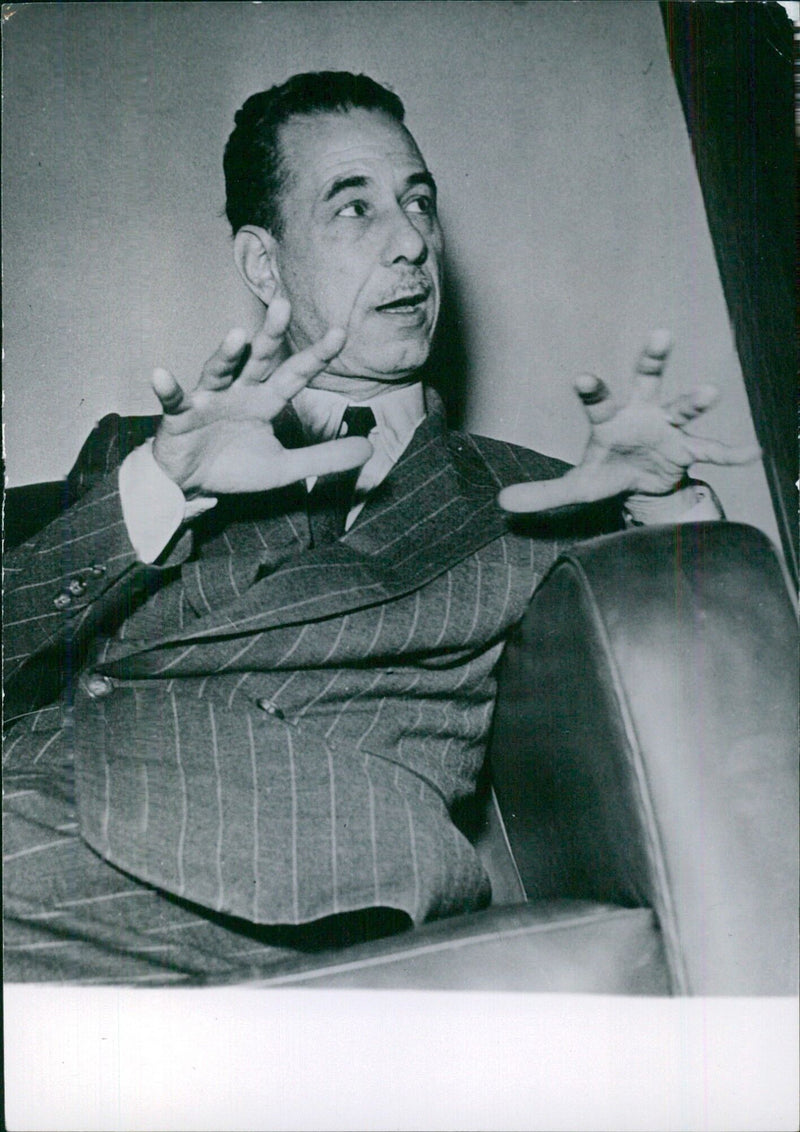 Secretary of the Arab League - Vintage Photograph