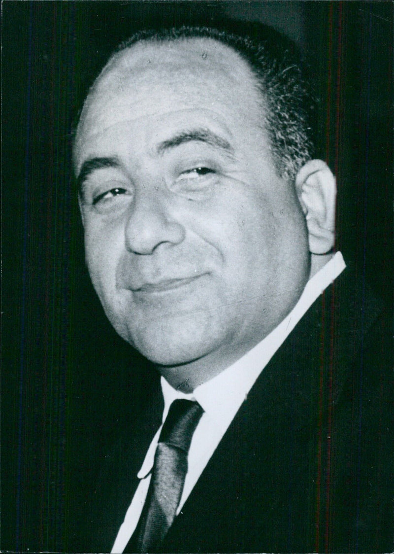 JEAN AZIZ Minister of Social Affairs in the Lebanese Government - Vintage Photograph