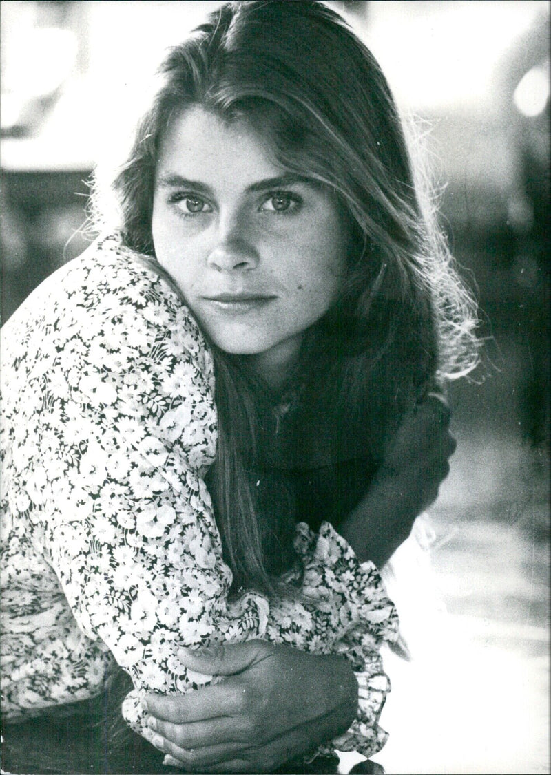 TARYN POWER, hija del fallecido actor Tyrone Power, en el remake de "El Conde de Montecristo" - Vintage Photograph