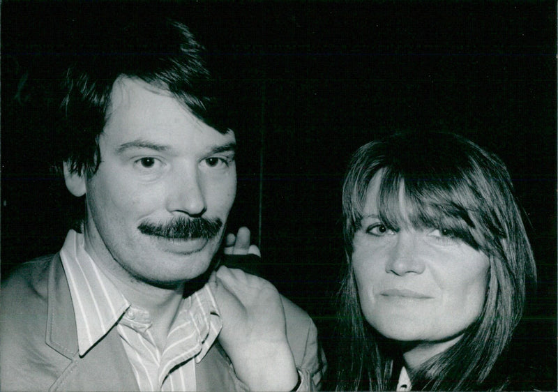 British Personalities: NICK POWELL & SANDIE SHAW - Vintage Photograph